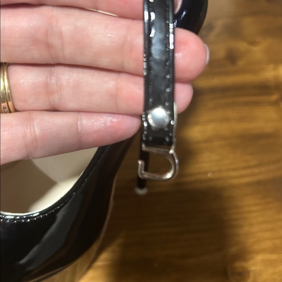 Sexy Black Platform skinny Heels with ankle strap size 35 (5). New - Picture 8 of 9